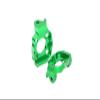 Aluminum 7075 Front C Hubs for Losi 1/18 Mini LMT 4X4 Brushed Monster Truck RTR-LOS01026 Upgrade Parts - Green view 1