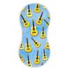 KEIGE 1Pc Instrument Guitar Burp Cloth,Unisex Large Absorbent Soft Cotton Muslin Burping Cloths for Newborn Boys Girls,11x22in,A112195 view 1
