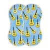 KEIGE 1Pc Instrument Guitar Burp Cloth,Unisex Large Absorbent Soft Cotton Muslin Burping Cloths for Newborn Boys Girls,11x22in,A112195 view 2