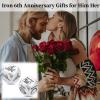10th Anniversary Tin Gifts for Adults Women Men Anniversary for Him Her Food Decider Couple Gift for Boyfriend Girlfriend Steel Date Night Dice for Husband Wife Birthday Gift view 2