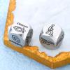 10th Anniversary Tin Gifts for Adults Women Men Anniversary for Him Her Food Decider Couple Gift for Boyfriend Girlfriend Steel Date Night Dice for Husband Wife Birthday Gift view 4
