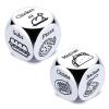 10th Anniversary Tin Gift for Adults Women Men Anniversary for Him Her Food Dice Couple Gifts for Boyfriend Girlfriend Date Night Dice for Husband Wife Wedding Birthday for Women Men view 1
