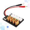 Gadpiparty 1pc Parallel Charging Board Charging Adaptor Black Channels Fuse Efficient Heat Dissipation Enhanced Safety Features view 4