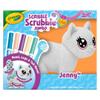 Crayola Scribble Scrubbie Jumbo Toy Cat, Large Posable Animal for Kids, Birthday, Holiday for Girls & Boys, Washable Coloring & Grooming Toy, Ages 3+ view 2