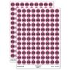 Five Star Performance 200+ Round Stickers - Gloss Finish - 0.50" Size - Light Pink view 1