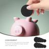 Abaodam Round Rubber Piggy Bank Plug Replacement 1.49 Inch Money Jar Stopper Cap Durable Reusable Cover for Coin Saving Boxes view 3