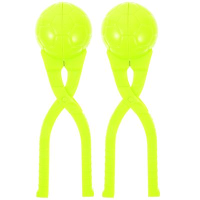 Baluue 2pcs Snowball Maker Clips for Boys and Girls Lightweight and Portable Snow Toys for Winter Fun Easy to Use for Snowball Fights and Building Snowmen Random