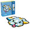 Plus Plus Puzzle By Number, 500 Piece Mini Interlocking Hashtag Color Blocks, 3D Pixel Art Kit for Kids - Puppy view 1