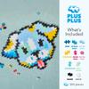 Plus Plus Puzzle By Number, 500 Piece Mini Interlocking Hashtag Color Blocks, 3D Pixel Art Kit for Kids - Puppy view 3
