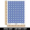 Cute Bee Laughing LOL 200+ Round Stickers - Matte Finish - 0.50" Size - Dark Blue view 2