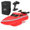QIYHBVR RC Bait Boat for Fishing with Remote Control,2 Hours Battery Life,500 Meters Anti-Jamming,Bait Boat for Carp Fishing with Cruise Control and Auto Return view 1