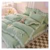 ADovz Purple Bedding Sets Sheets Pillowcases Girl Princess Quilt Cover 4 Pieces Cute Decoration,Bed Sheets view 3