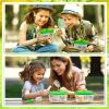 2Sets Bug Catcher for Kids - Sturdy Kids Bug Catching Kit Gifts with Collector Butterfly Net Tweezer, Bugs Habitat Outdoor Explorer Kit for Age 3 4 5 6 7 8, 8Pcs view 4