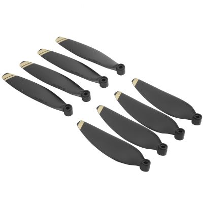 2 Pairs Propellers Replacement Spare Part Drone Accessories Fit for Mini High Excellent Computer Fabric This Drone Propel (Gold)
