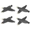2 Pairs Propellers Replacement Spare Part Drone Accessories Fit for Mini High Excellent Computer Fabric This Drone Propel (Gold) view 2