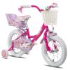 JOYSTAR Unicorn 16" Kids Bike for 4-7 Years Girls Toddler Bike Fuchsia view 1