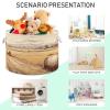 GOODOLD Farm Field Extra Large Storage Basket Decorative Laundry Basket with Handles, Rope Basket for Clothes, Blanket, Towel, 20 x 14 Inch view 4