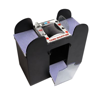 GSE Games & Sports Expert Automatic Card Shuffler for 6 Deck Cards, Battery-Operated Shuffler Machine for Playing Cards, Blackjack, Texas Hold'em, Canasta, Bridge, UNO Card Games