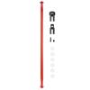 JGGZONE Tra-xxas Aluminum Alloy Slash VXL 4x4 Big Bone Center Driveshaft Outdrives 1/10 RC Upgrades Parts (Red) view 4