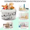 GOODOLD Lush Landscape Extra Large Storage Basket Decorative Laundry Basket with Handles, Rope Basket for Clothes, Blanket, Towel, 20 x 14 Inch view 4