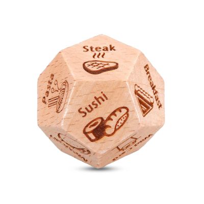 Valentines Day Gifts for Him Her - Food Decision Dice Funny Gifts for Couple Girlfriend Boyfriend Husband Wife Anniversary Wedding Birthday Gifts for Women Men I Love You Gifts for Him Her