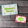 XL Children's Playhouse Sign - Little Tikes - Door Plaque - Door Sign - Playhouse view 2