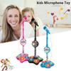 Kids Microphone Stand Toy, Portable Children's Karaoke Electronic, Durable Party Karaoke Microphone Stand, Kids Karaoke Machine Stands for Singing Family Kindergarten Performance (3pcs Combination) view 2