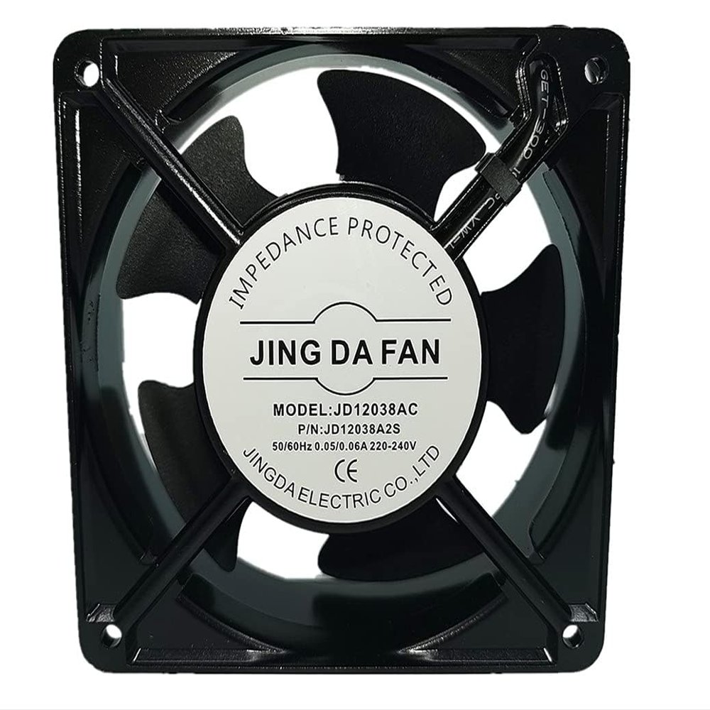 JD12038AC Jing DA Fan 220 240V 0.05 0.06A 12038 Cooling Fan