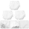 12 Pieces Baby Doll Diapers White Doll Underwear for 5-7 Inch Dolls New Born Baby Reusable Doll Diapers Doll Accessories view 3