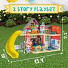 Honey Bee Acres Sunshine Meadow School Complete Set with Miniature Flocked Figure, 21 Pieces , Ages 3+ view 4