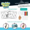 Shrinky Dinks Junior Disney Tim Burtons The Nightmare Before Christmas Activity Kit, 50-Pieces, Easter Basket Fillers, Gifts, Presents, Kids Toys for Ages 5 Up by Just Play view 2