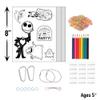 Shrinky Dinks Junior Disney Tim Burtons The Nightmare Before Christmas Activity Kit, 50-Pieces, Easter Basket Fillers, Gifts, Presents, Kids Toys for Ages 5 Up by Just Play view 3