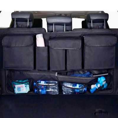 Car Boot Organiser Back Seat Storage Bag High-Performance Multi-Purpose Oxford Cars Seat Back Organiser Car