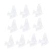 EXCEART 20pcs Transparent Holder Stands Plastic Display Racks for Medals Collectibles and Memorabilia for Showcasing Your Collection view 1