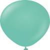 12" Kalisan Brand Latex Balloon Standard Sea Green 50 Count view 1