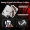 D.G.PLAYER Fidget Slider - Pendants Magnetic Fidget Toys Adults to Relieve Stress, Tension, Anxiety - Improve Focus - Find Inspiration Portable Design (Silver) view 2