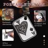 D.G.PLAYER Fidget Slider - Pendants Magnetic Fidget Toys Adults to Relieve Stress, Tension, Anxiety - Improve Focus - Find Inspiration Portable Design (Silver) view 4