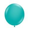 36" Tufex Teal Latex Balloon 2 Count view 1