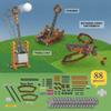 Thames & Kosmos Catapult Engineering STEM Maker Kit, Build 6 Models of Unique Medieval Machines, Explore Mechanical Physics, Includes Safe Foam Balls & Soft-Tipped Projectiles, Suitable for Ages 8+ view 3
