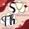 Little Man Thank You Doctors Banner, Doctor Appreciation Banner, National Doctor's Day Party Decor, Black Glitter view 3