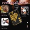 D.G.PLAYER Fidget Toys Adults - Pendants Magnetic Fidget Slider to Relieve Stress, Tension, Anxiety - Improve Focus - Find Inspiration Portable Design (Black) view 2