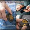 D.G.PLAYER Fidget Toys Adults - Pendants Magnetic Fidget Slider to Relieve Stress, Tension, Anxiety - Improve Focus - Find Inspiration Portable Design (Black) view 3