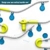 Gecko Run Marble Run Twister Expansion Pack by Thames & Kosmos  Extra Stunt for Vertical Marble Run Starter Set; Fast, No-Mess Setup with Residue-Free Nano-Adhesive Pads for Hours of Creative Play view 2