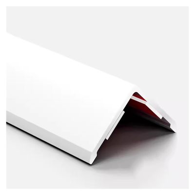 Metal White Wall Corner Guards to Protect Walls, Heavy Duty Anti-collision Corner Edge Protector Strip with Adhesive, 89-Degree Angle Molding Wall Corner Shield ( Color : 2.5cm(1in) , Size : 150cm/59i