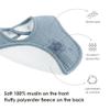 MairMore 8-Pack Baby Muslin Bibs, Soft Cotton Drool Bibs for Boys Girls, Adjustable and Absorbent Newborn Bib Set for Feeding and Drooling view 3