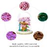ARTIFYGIFT Cherry Blossom Bonsai Tree House Building Set for Adults, 1382 Pcs Micro-Particle Ideas Treehouse, Complete with Dust Cover and Wooden Base view 3