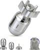 Atomic-Style Metal Fidget Toys for Adults, 3-in-1 Desk Toy with Spinner and EDC Clicker, Cool Gadgets for Stress Relief, Unique Gift for Men & Teens (Stainless Steel) view 1