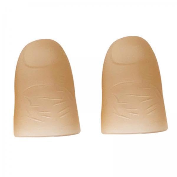 Dualoai 2X LED Finger Lamp Thumb Light Glowing Finger Trick Fake Finger Turning Light Off