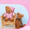 Civaner Stripe Bear Clothes Stuffed Animal Clothes 12 -16 Inch Build a Lovely Stuffed Animal Costumes and Accessories Fit, Bear is Not Included(Pink) view 4