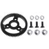 BRKRC Steel Gears 0.8 Mod 32P 50T 54T 55T 56T Spur Gear for Arrma 1/10 Tra-xxas Slash 4x4 Granite Senton Typhon Blx 3S 4S 2wd (55T) view 3